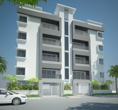 GreenBrickz Garden Bay Front Elevation